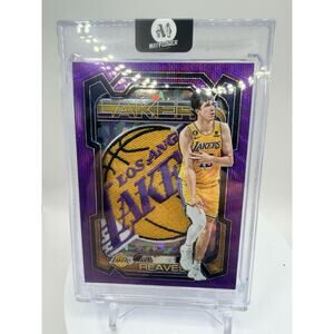 Art Card Austin Reaves With Lakers Patch Made By Mayflower Custom Cards